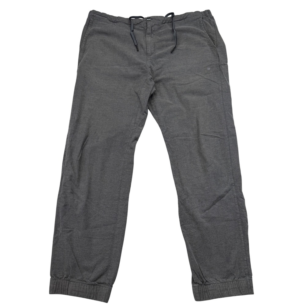 Mack Weldon Joggers Mens XXL Gray Radius Flex Pants Drawstring Cotton Stretch